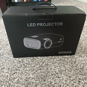 LED projector-new in box, never used